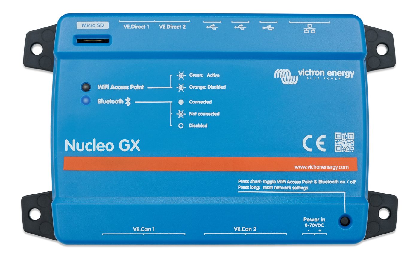 Victron Nucleo GX communication centre, front view